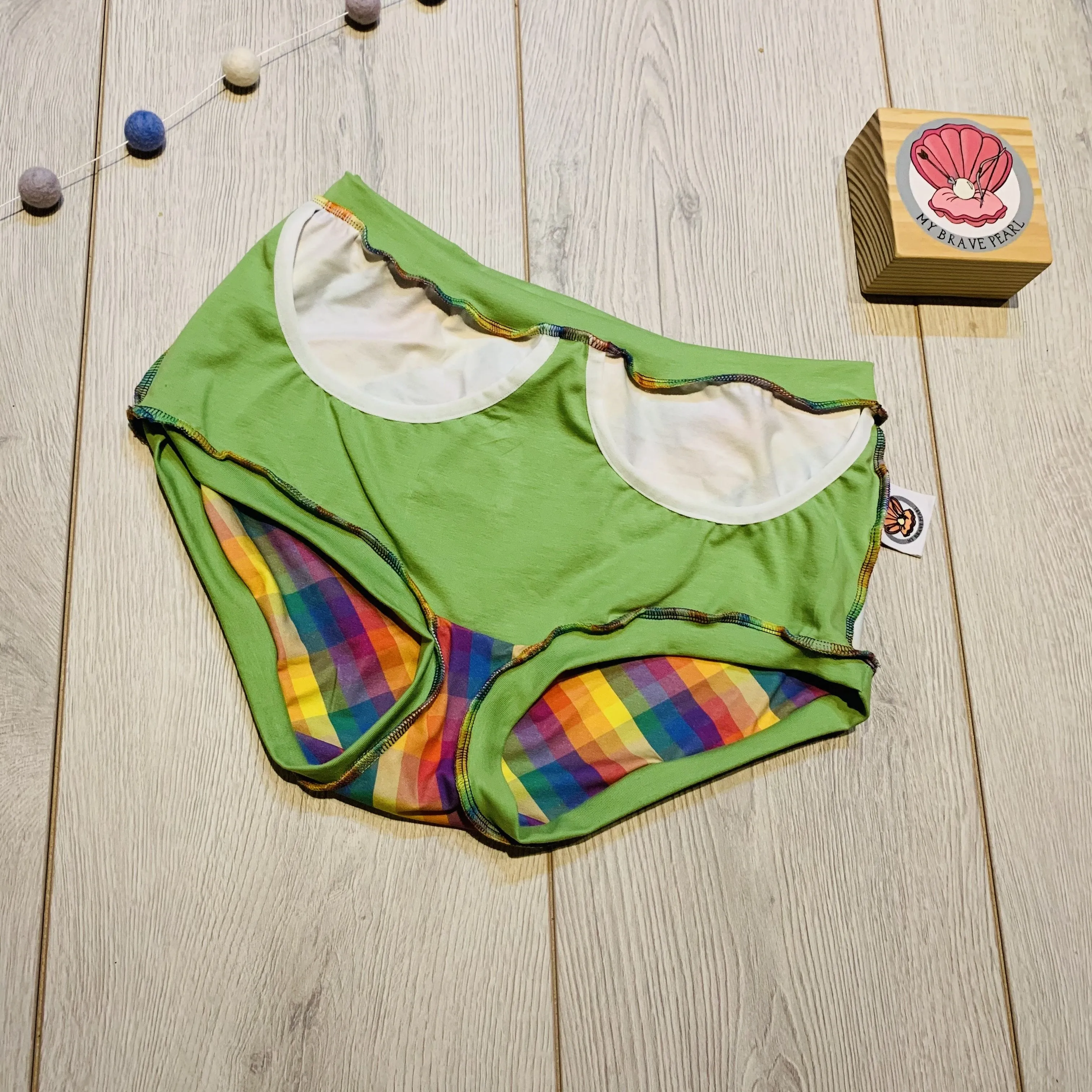 Adults Christmas Adapted Underwear - Colostomy Curve Fit