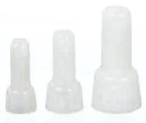 AIRNIX TERMINAL CE5 LARGE CLOSED END CAP, CLEAR, CRIMP, INSULATED