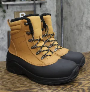All In Motion Mens Blaise Winter Boots 91112082 Chestnut Brown 12