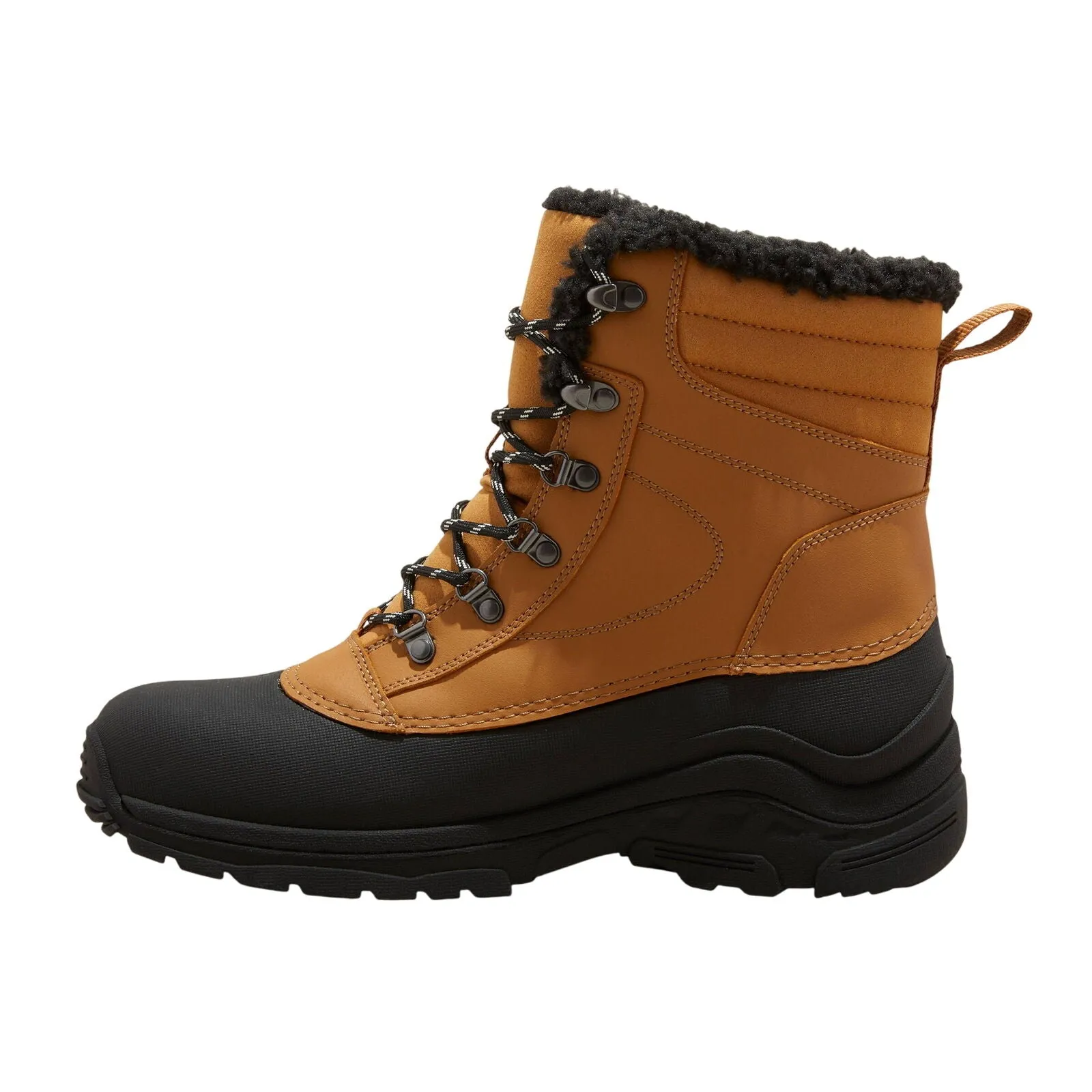 All In Motion Mens Blaise Winter Boots 91112082 Chestnut Brown 12