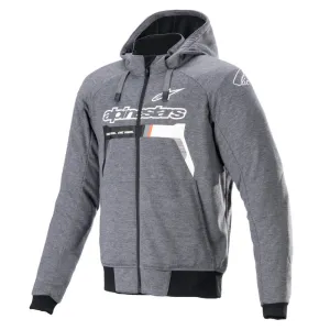 Alpinestars Chrome Ignition Hoodie Melange / Dark Grey / White
