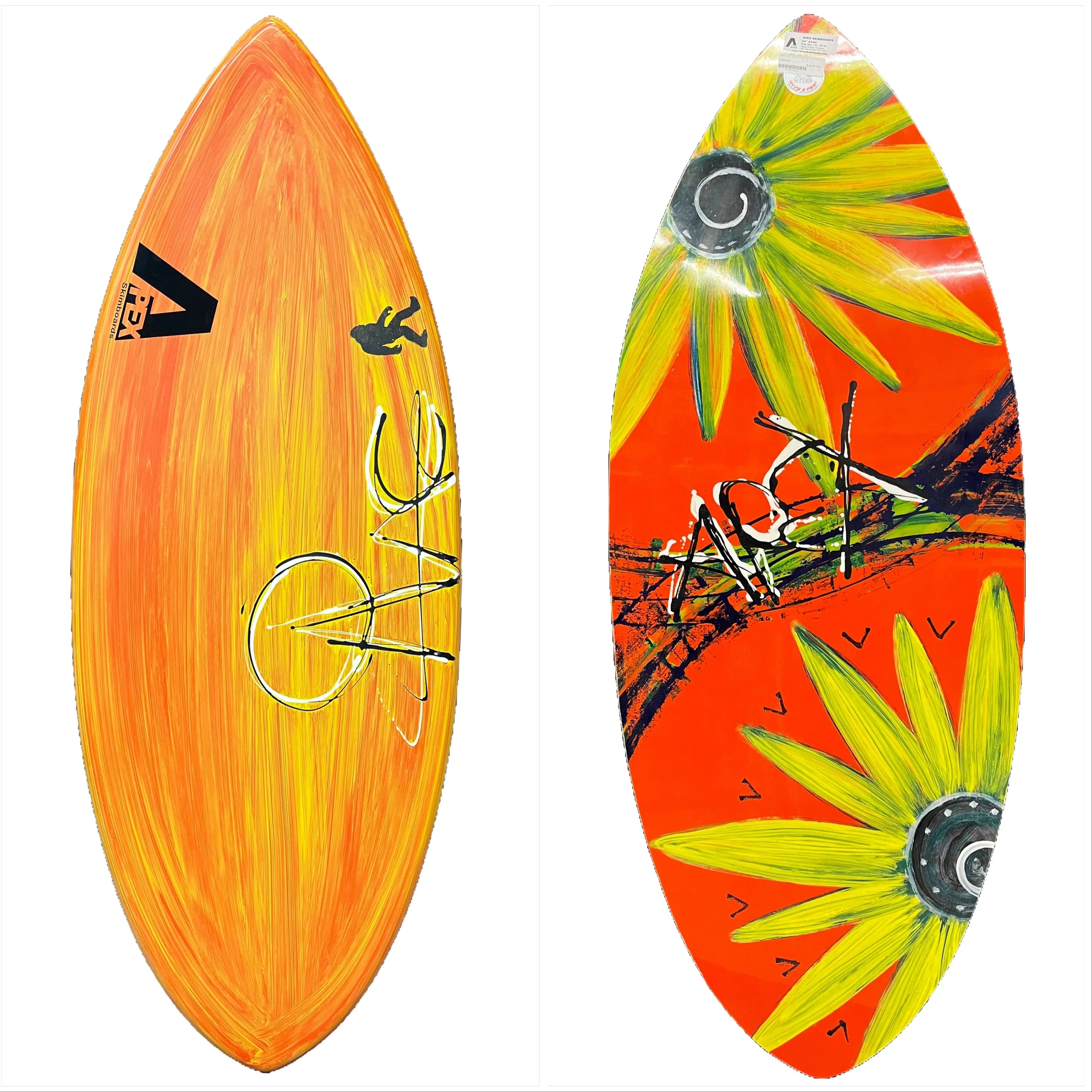Apex 54" Avac Skimboard Orange