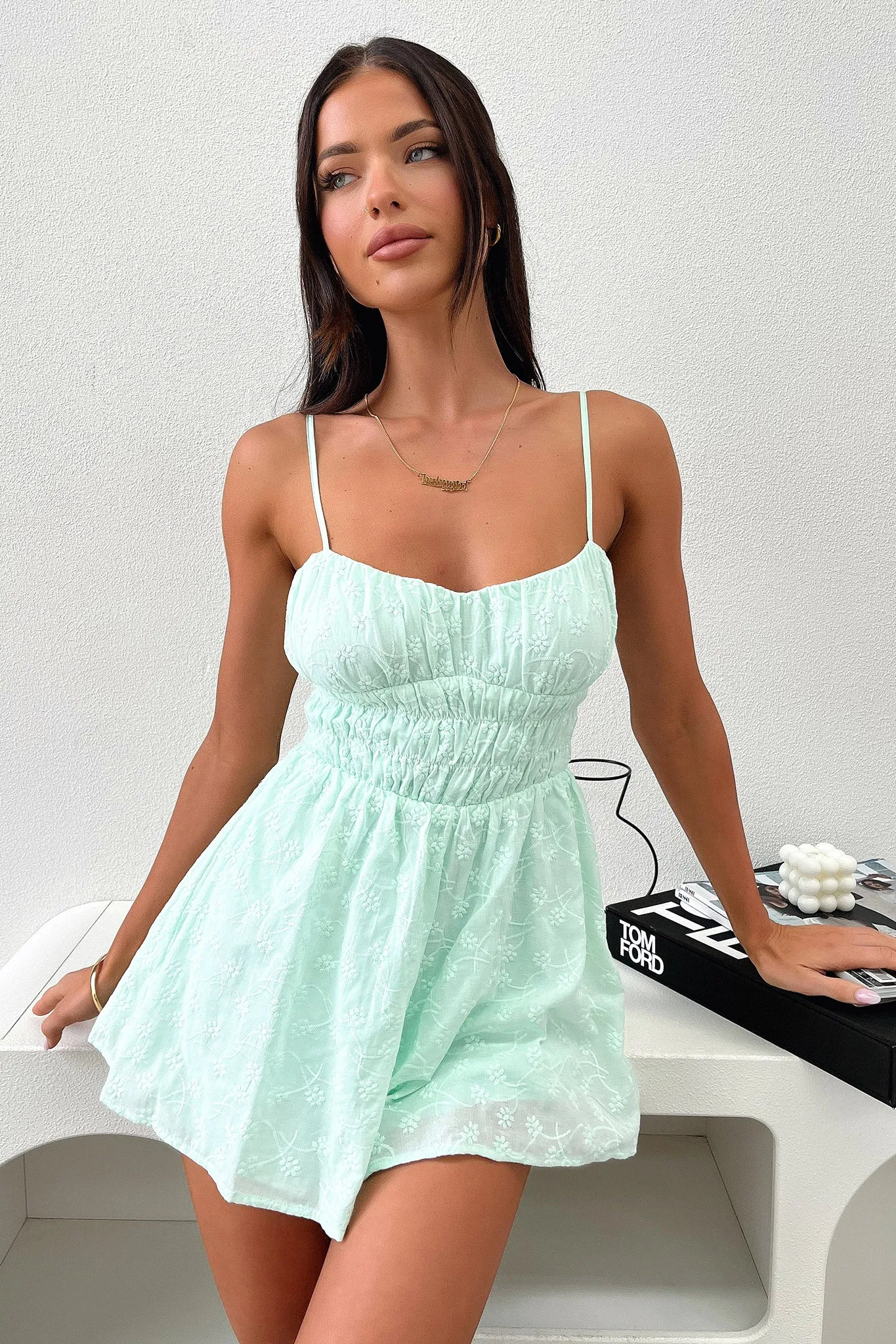 Armida Playsuit - Sage