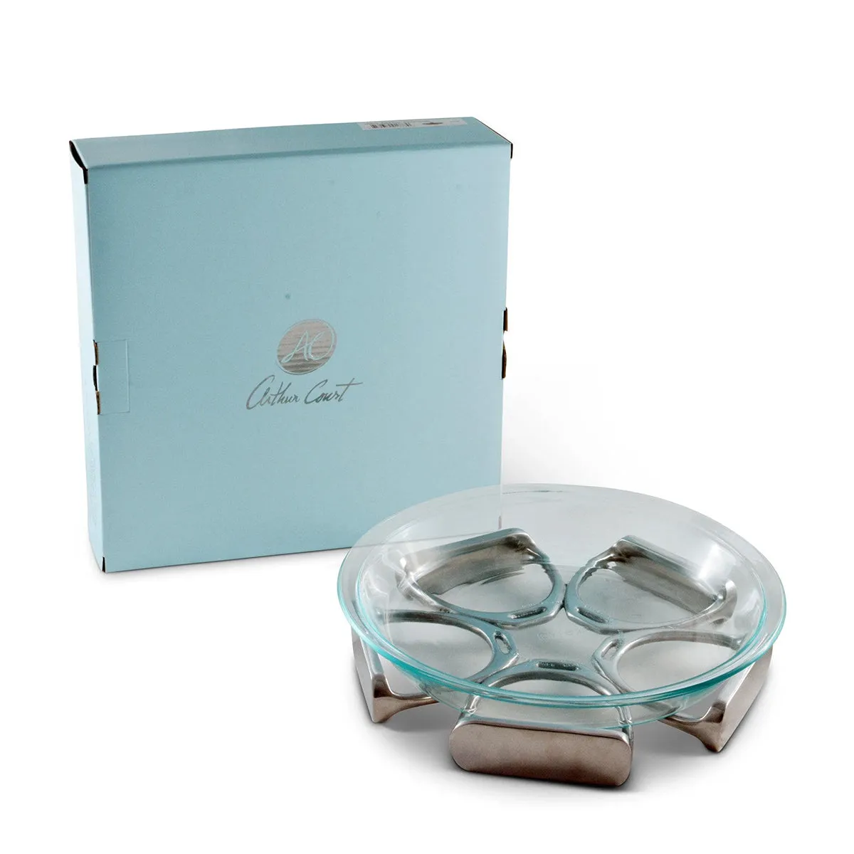 Arthur Court Equestrian Stirrup Pie Trivet