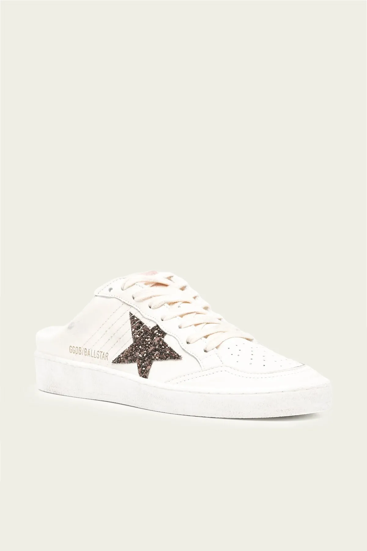Ball-Star Sabot Optic White Leather Sneaker