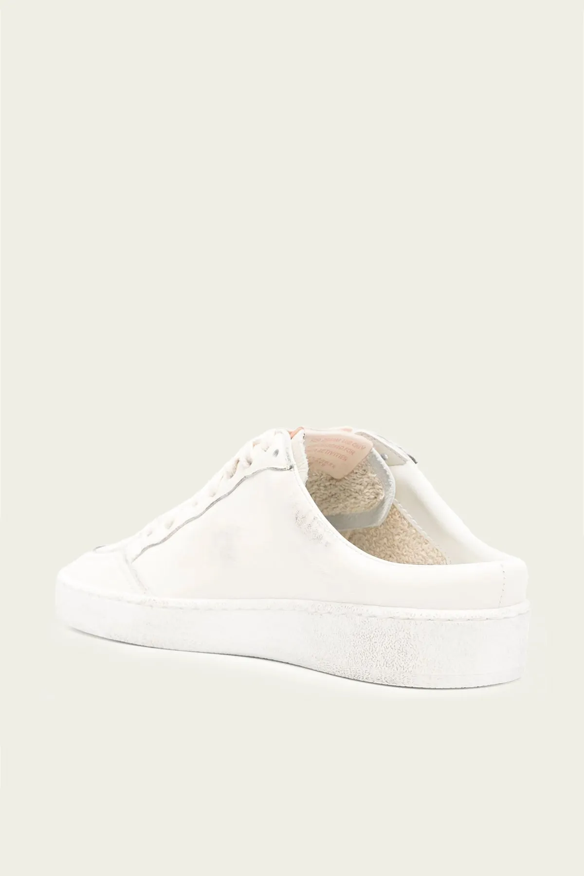 Ball-Star Sabot Optic White Leather Sneaker