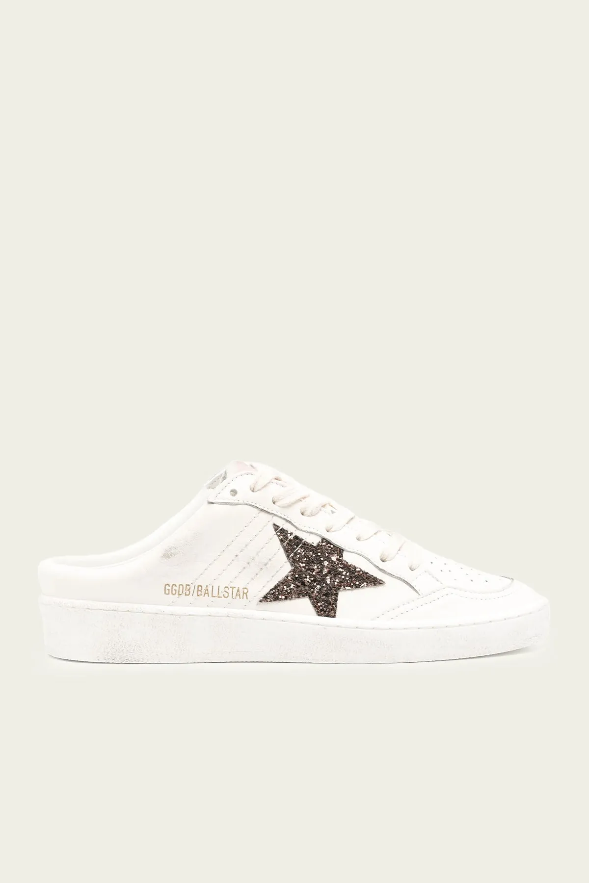 Ball-Star Sabot Optic White Leather Sneaker
