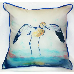 Betsy's Avocet Pillow- Indoor/Outdoor