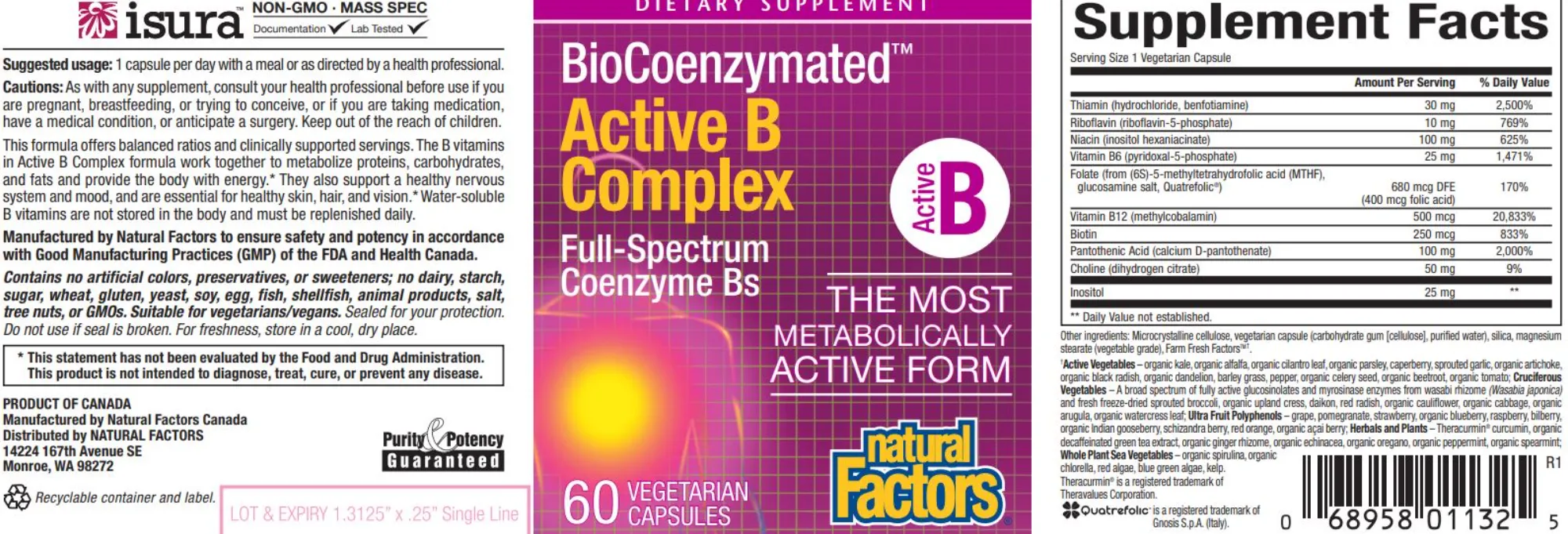 Biocoenzymated Active B Complex