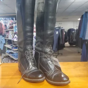 Black Field Boots 7