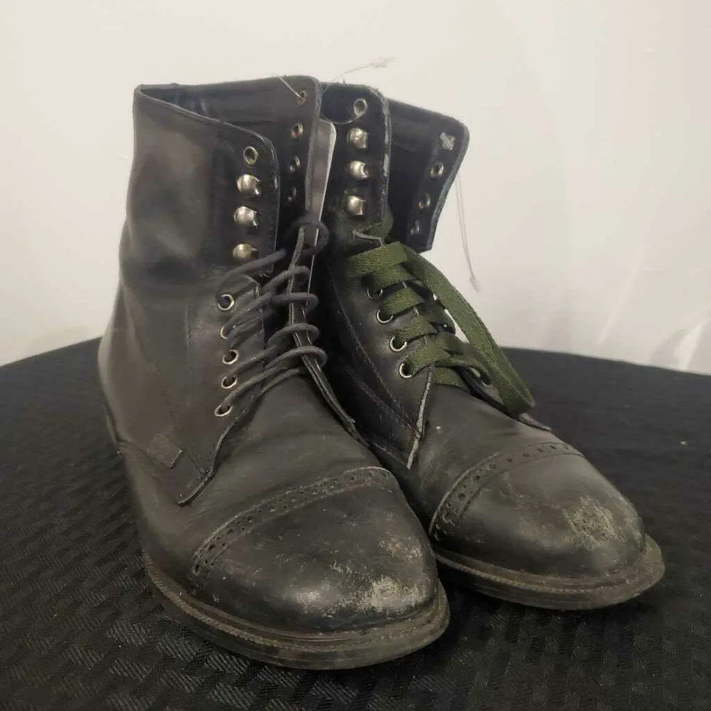 Black Lace up boots 5