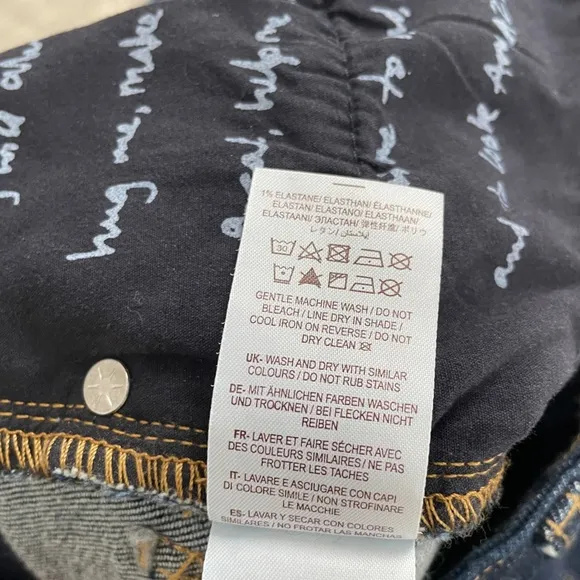 Boden High Rise Waist Smart Flare Jeans Indigo Size 8 Regular