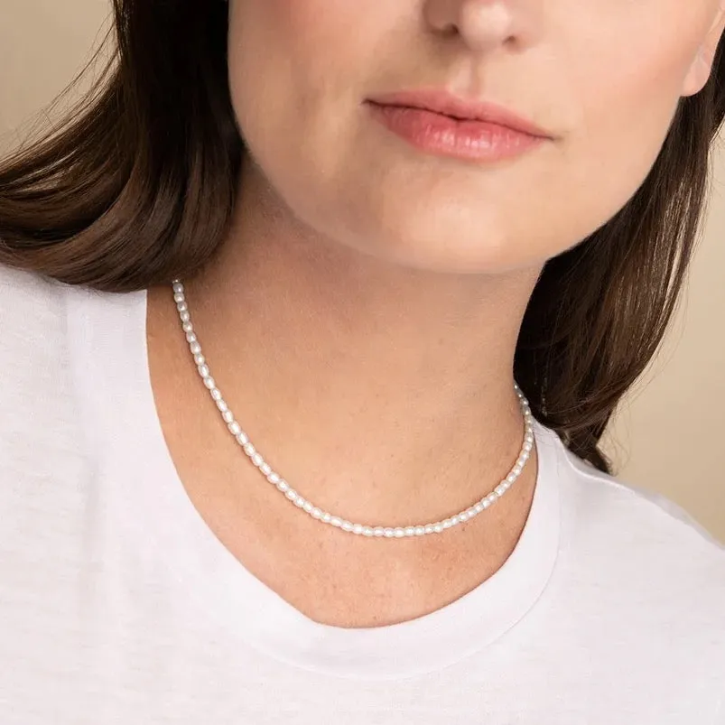Boho & Mala Freshwater Pearl 18k Gold Plated Necklace