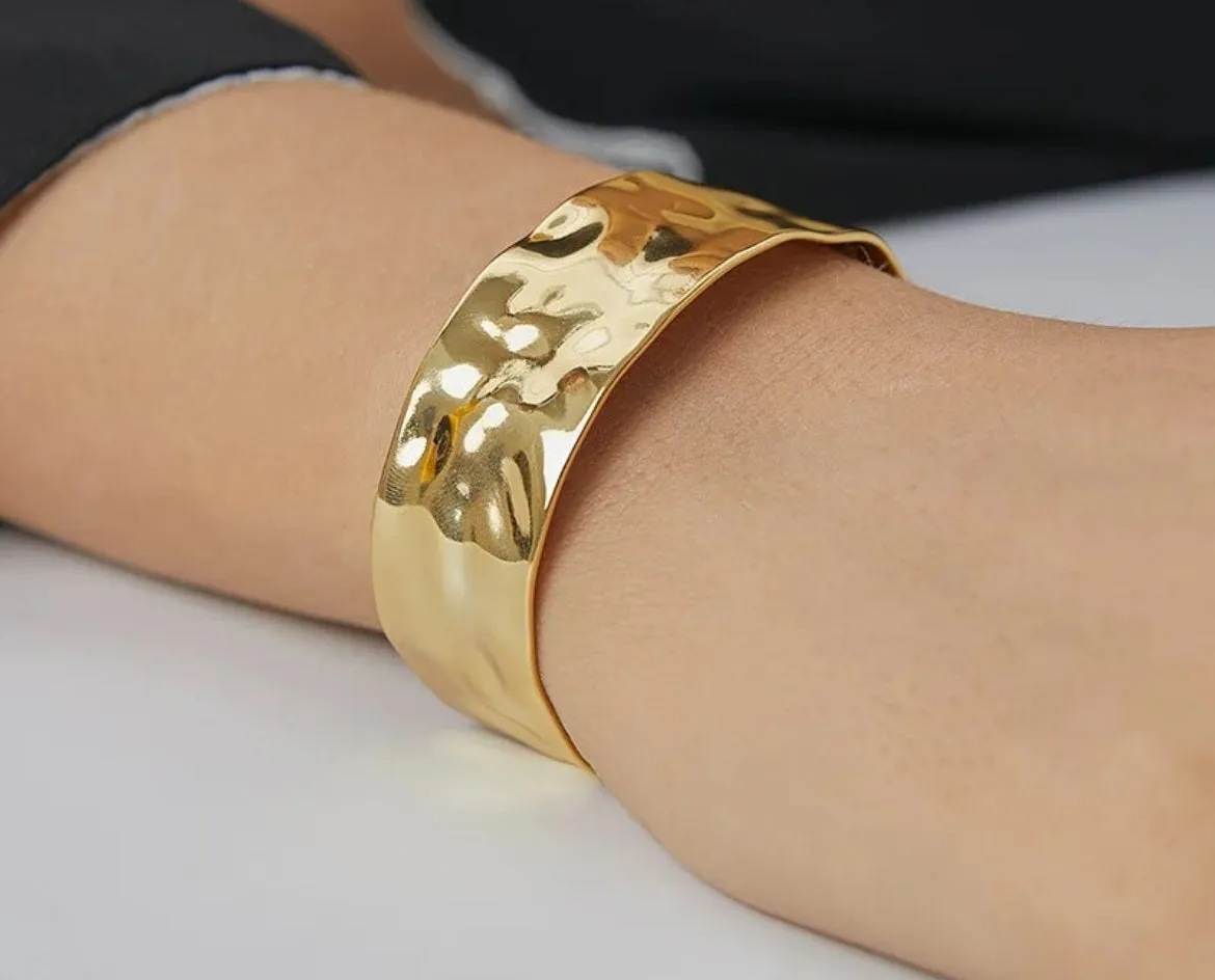 Boho & Mala Gold Plated Brass Bracelet 2
