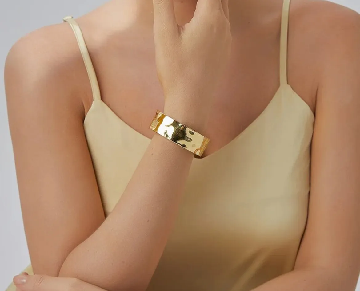 Boho & Mala Gold Plated Brass Bracelet 2
