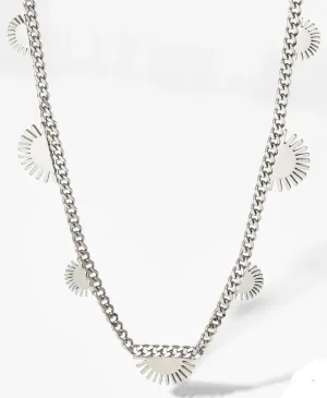 Boho & Mala Stainless Steel Pendant Necklace