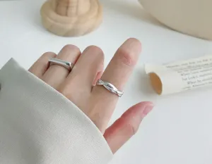 Boho & Mala Sterling Silver Ring (adjustable)