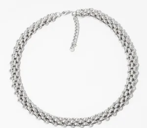 Boho & Mala Thick Chain Stainless Steel Pendant Necklace