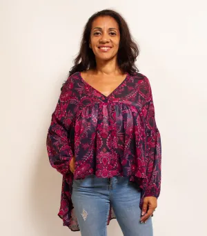 Boho Sheer Shrit