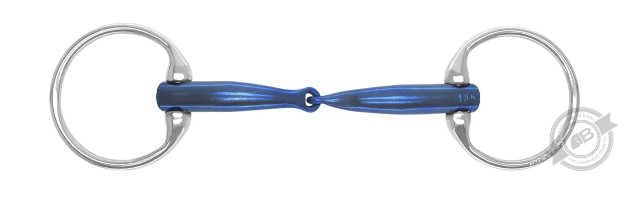 Bomber Titanium Snaffle Comfy Eggbutt