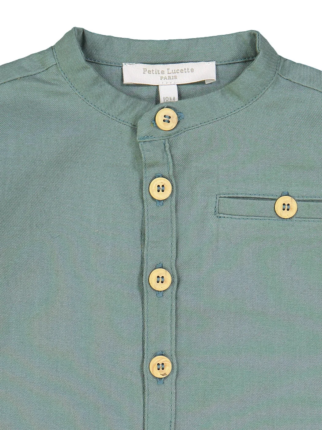 Boys Vivien Shirt - Thyme