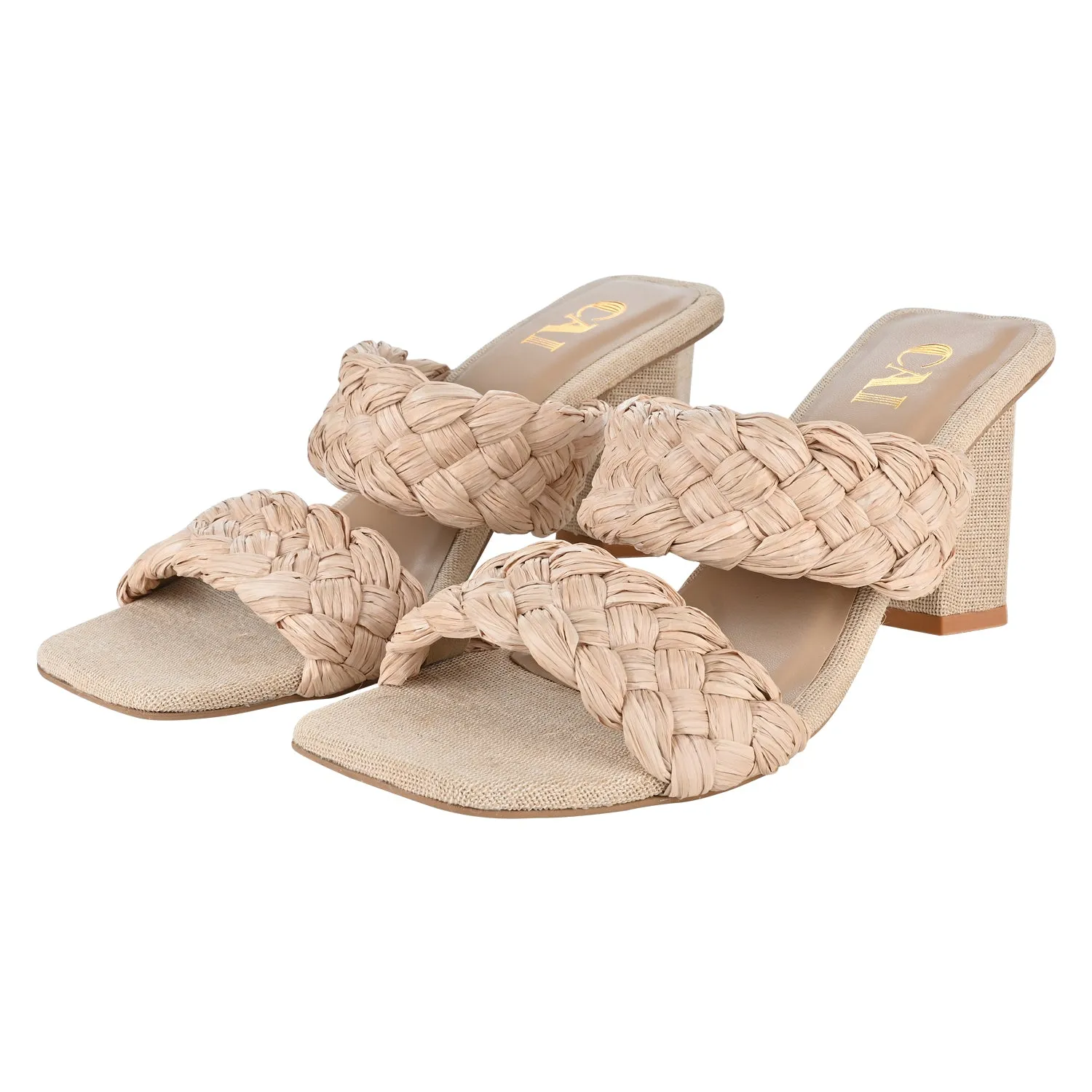 Braided Jute Heels