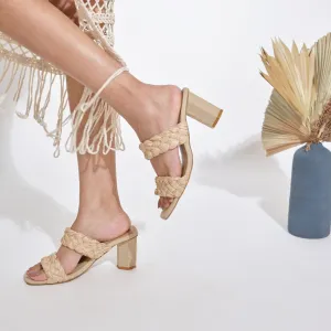 Braided Jute Heels