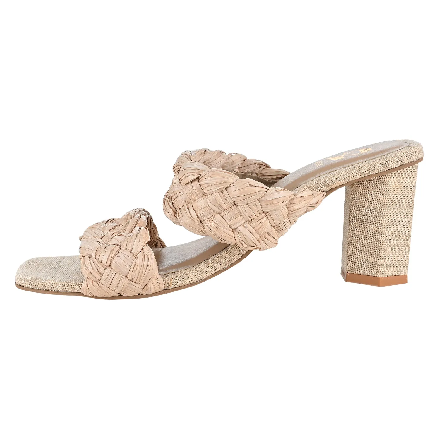Braided Jute Heels