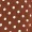 Brown Polka Dot Wrap Frill Dress