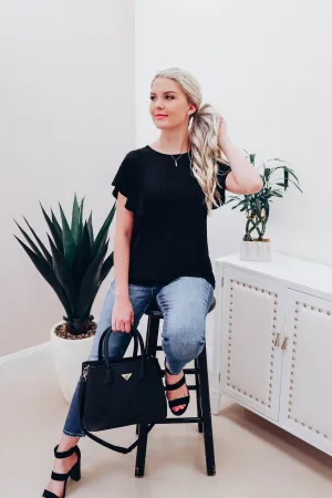Busy Boss Blouse - Black