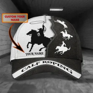 Calf Roping - Personalized Name Cap - Nmd 47
