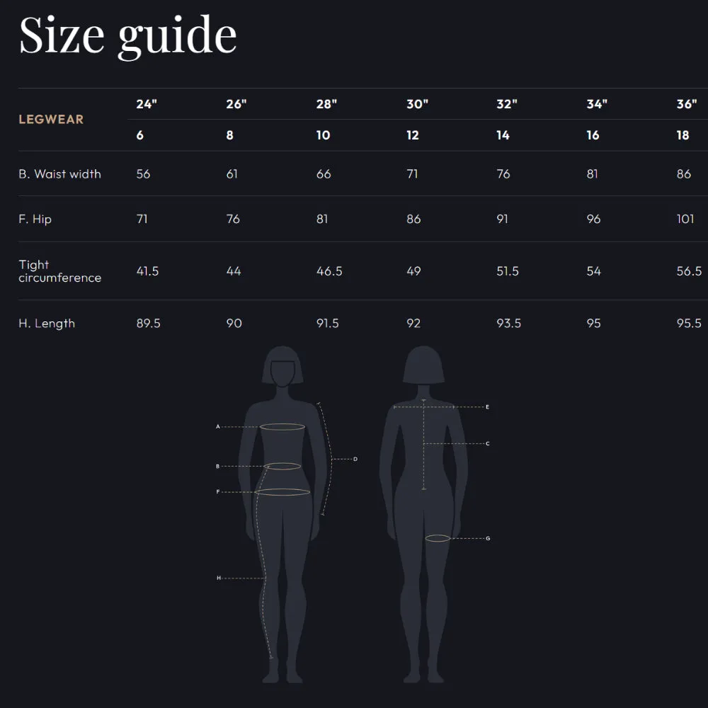 Cameo Equine Core Collection Tights - Stylish Comfort for Everyday Horse Riding