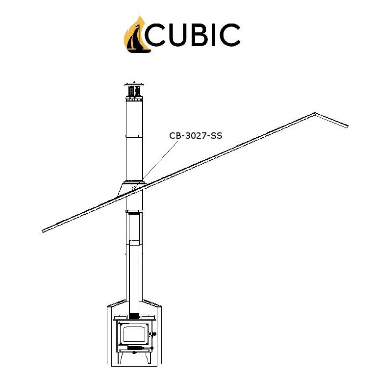 CB-3027-SS 2 Support Brackets