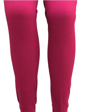 Classic Solid Leggings - Fushia