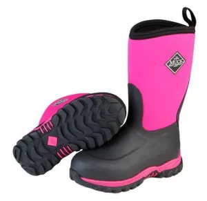 CLMBRG2-3-Blk/Pink Muck Boot Kids Rugged II