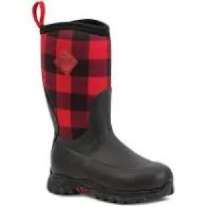 CLMBRG2-C9-Rd/Plaid Muck Boot Kids Rugged II