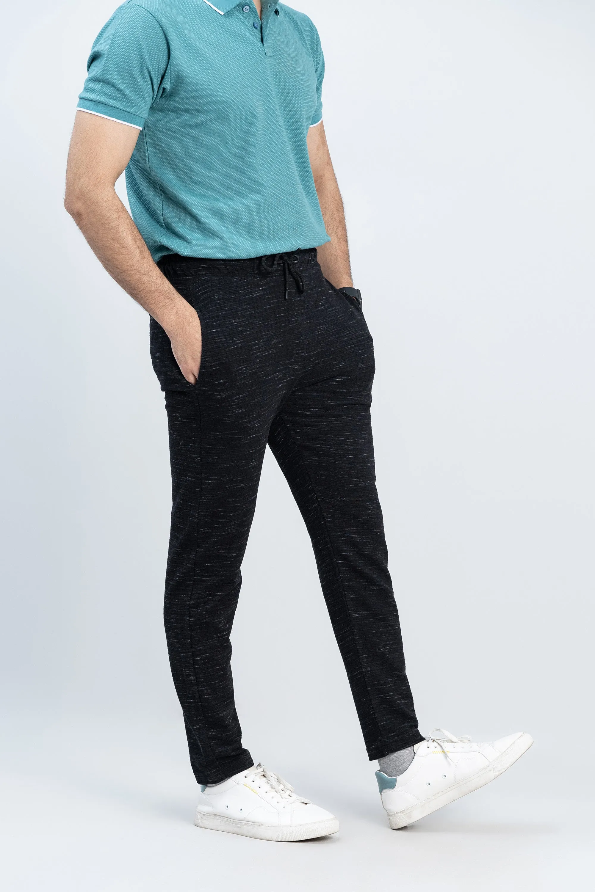 Comfy Black Knitted Trousers