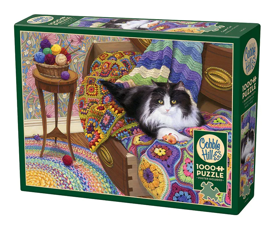 Comfy Cat 1000pc Compact Puzzle