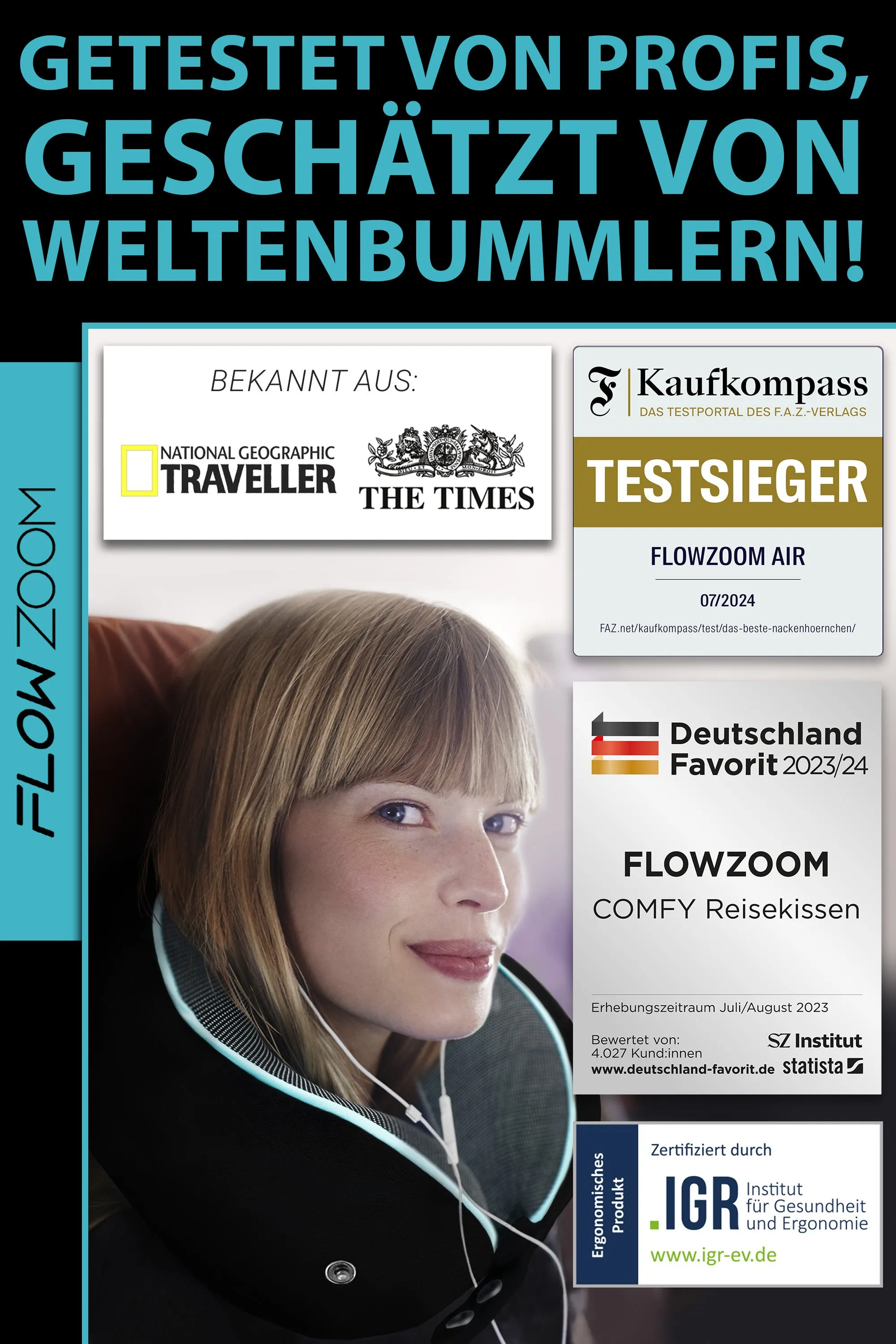 COMFY Reisekissen