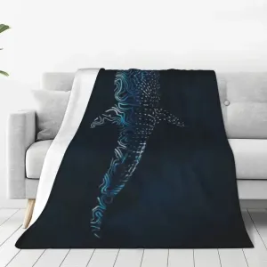 Comfy Sofa Blanket: Whale Shark