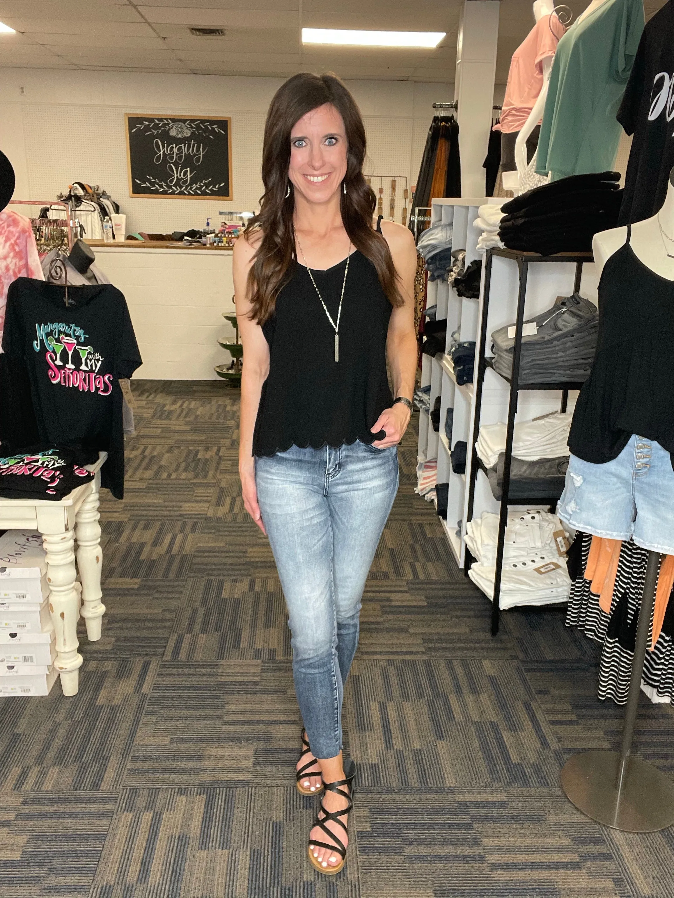 Connor Raw Hem Judy Blue Jeans