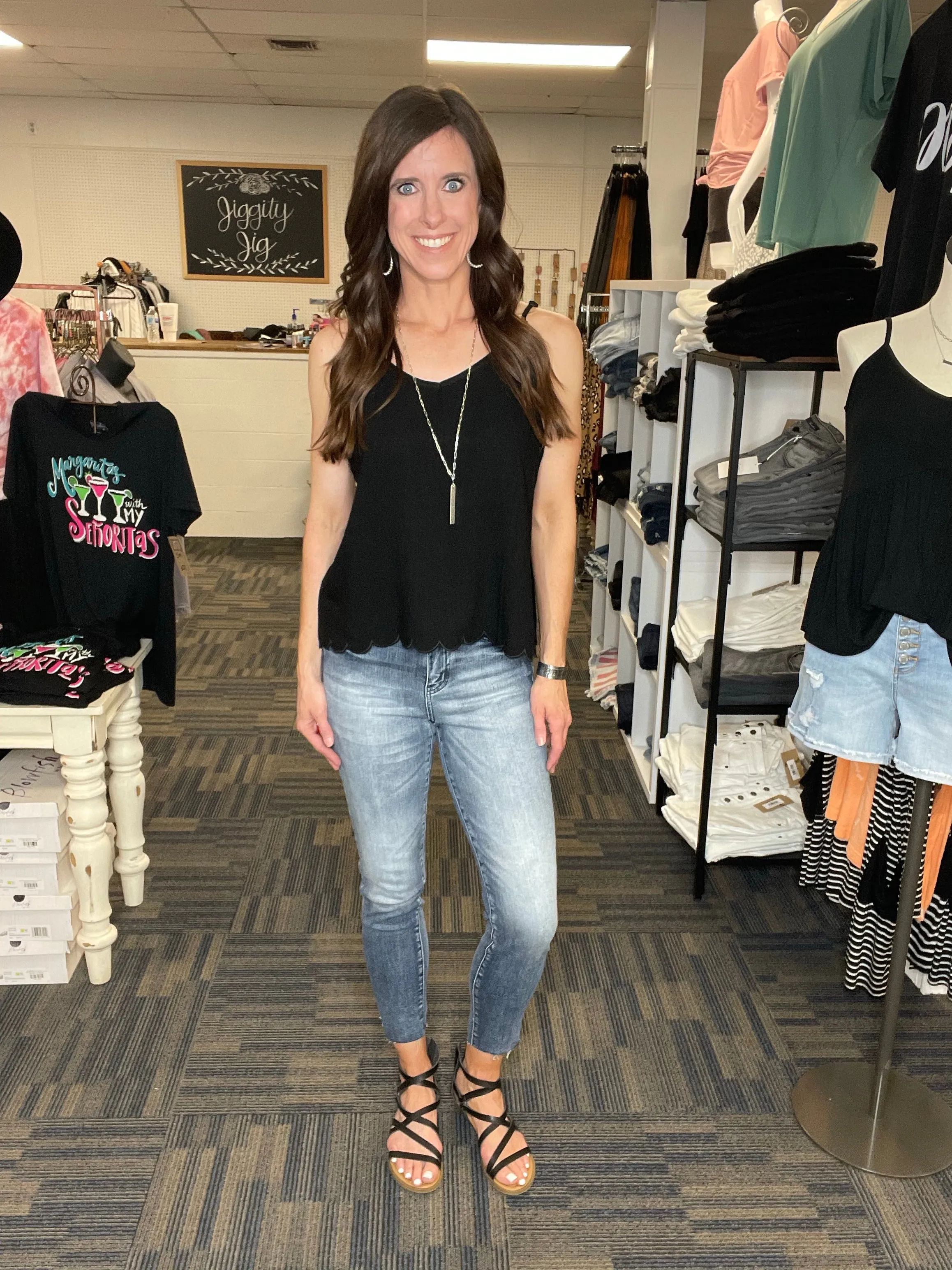 Connor Raw Hem Judy Blue Jeans