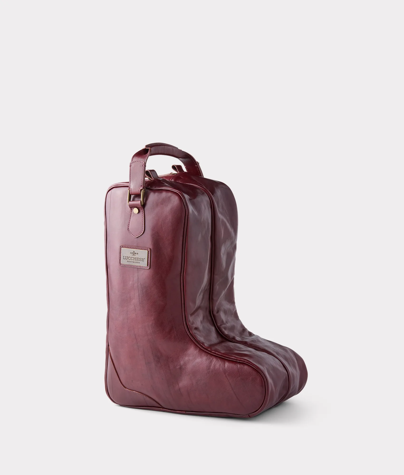 Cosimo Boot Bag :: Burgundy