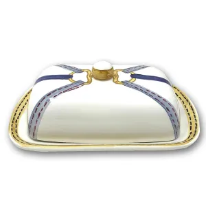Devon Classica Equestrian Butter Dish