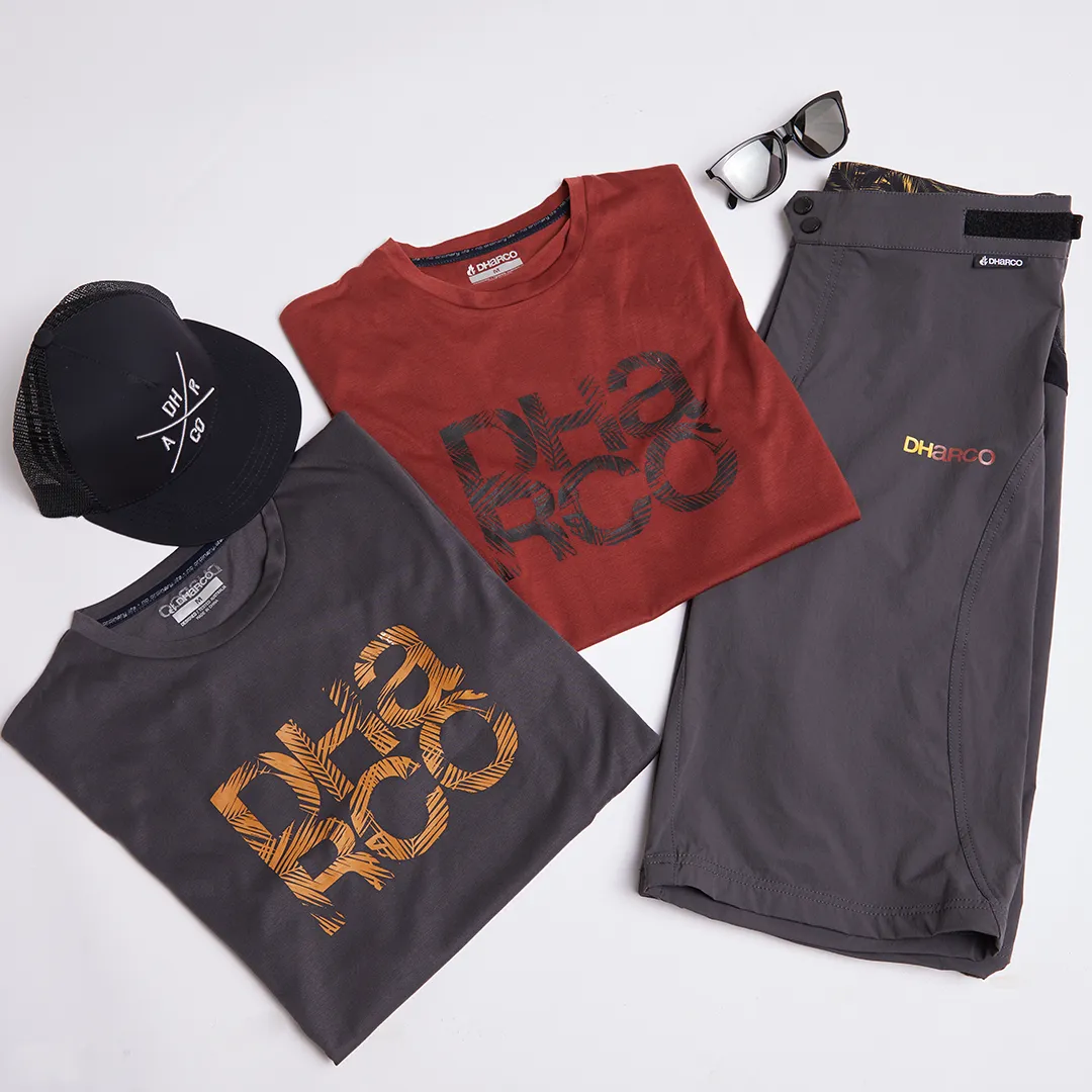 DHaRCO Mens Tech Tee - Carbon Gold