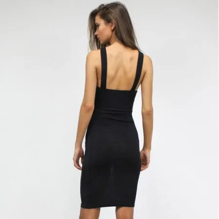 Divine High Neck Dress