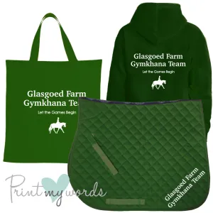 'Dolly' Children's Personalised Matching Equestrian Set - Team Design