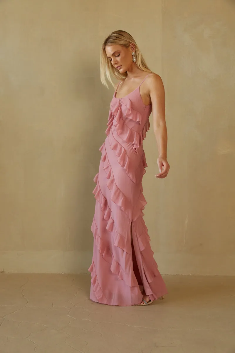 Elizabeth Tiered Ruffle Maxi Dress