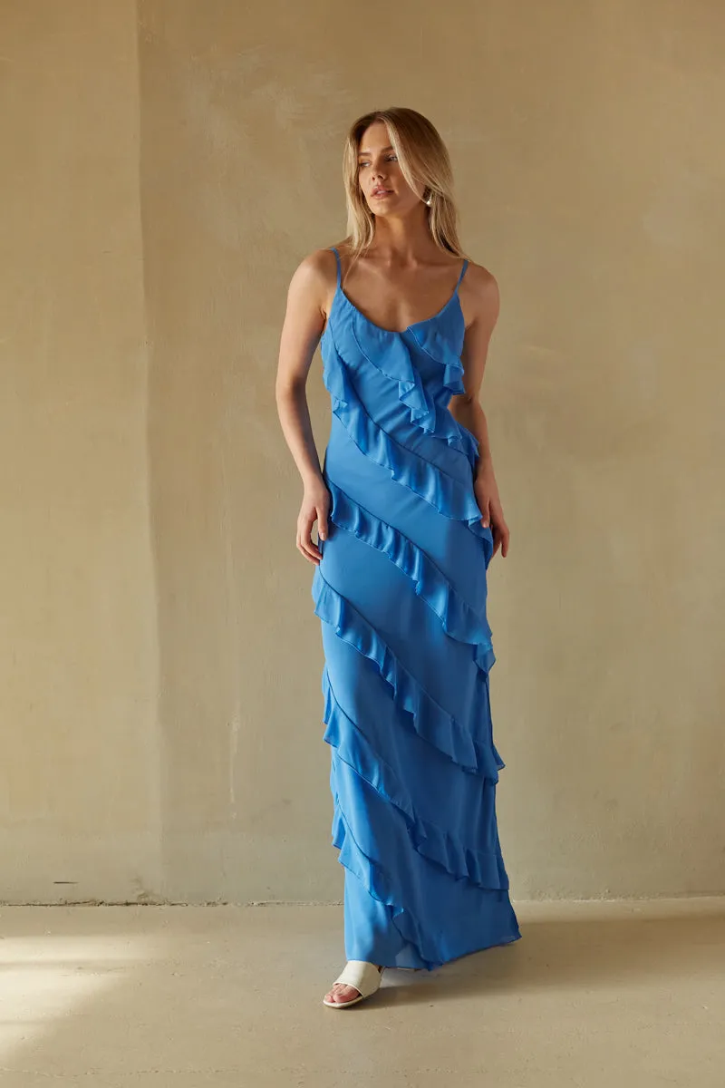 Elizabeth Tiered Ruffle Maxi Dress