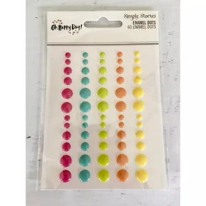 Enamel Dots - Simple Stories - Oh Happy Day!